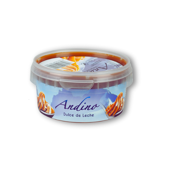 Dulce de leche suave y cremoso elaborado con leche y aroma a vainilla, perfecto para postres, untar o disfrutar con pan y galletas.