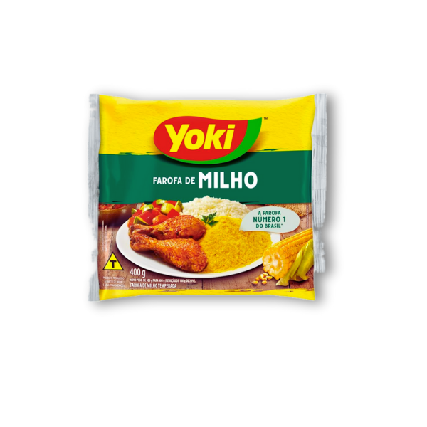 Mezcla lista para preparar Farofa Tradicional brasileña. Solo calienta y sirve. Ideal para acompañar feijoada, carnes y más.