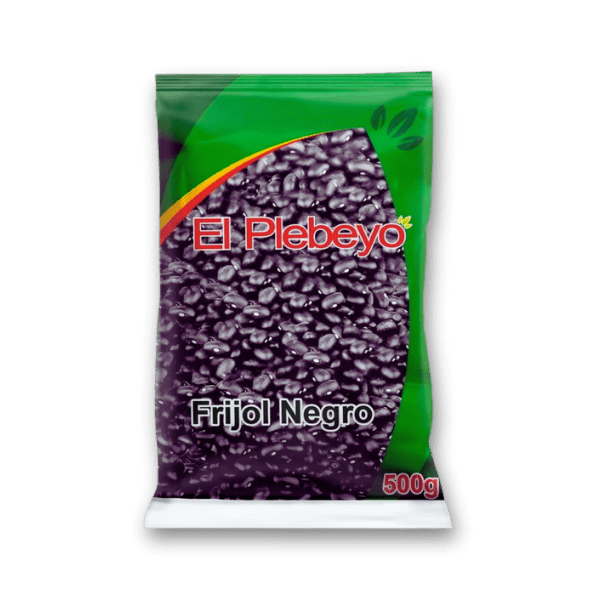 Frijol Negro El Plebeyo 500 g - Alimentación Victoriano