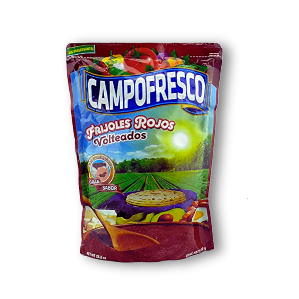Frijoles Rojos Volteados Campo Fresco 210 g – legumbre hondureña lista para guisos, sopas y ensaladas nutritivas.