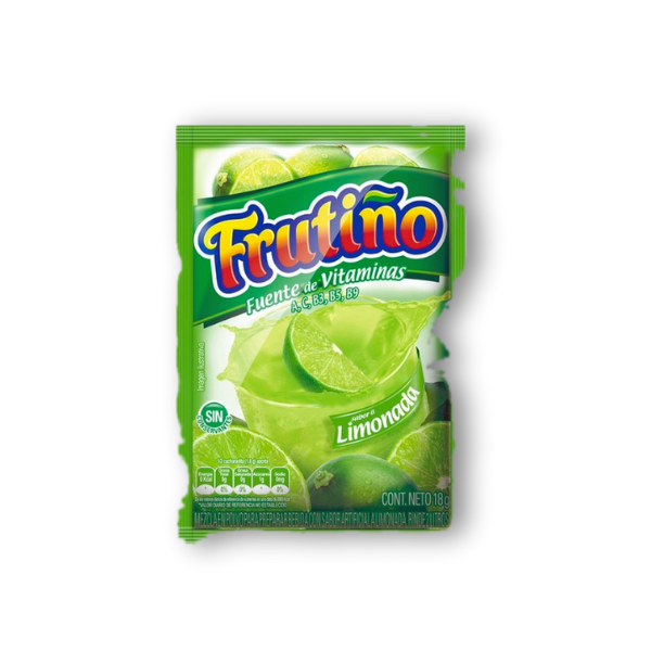 Refresco en polvo sabor limonada, fácil de preparar, rinde hasta 2 litros por sobre, fuente de vitaminas A, C, B3, B5 y B9, sin conservantes.