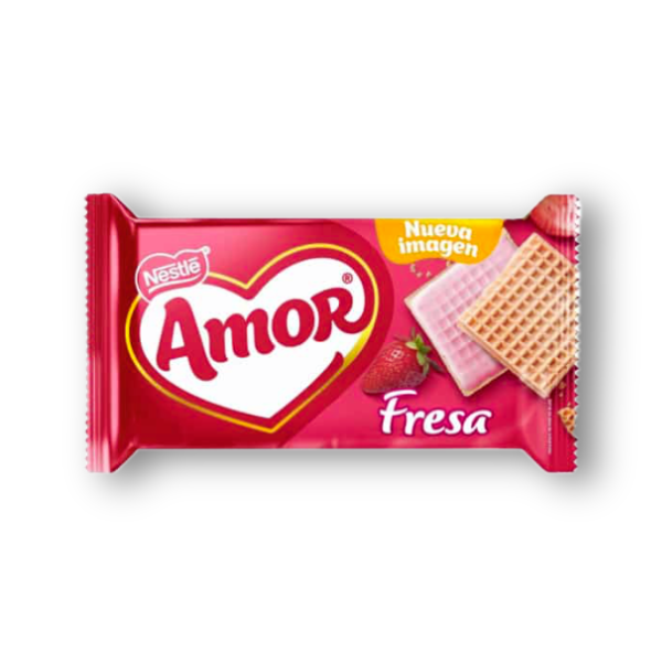 Crujientes y suaves, las Galletas Amor Fresa 100 g son el snack dulce perfecto para alegrar tu día.