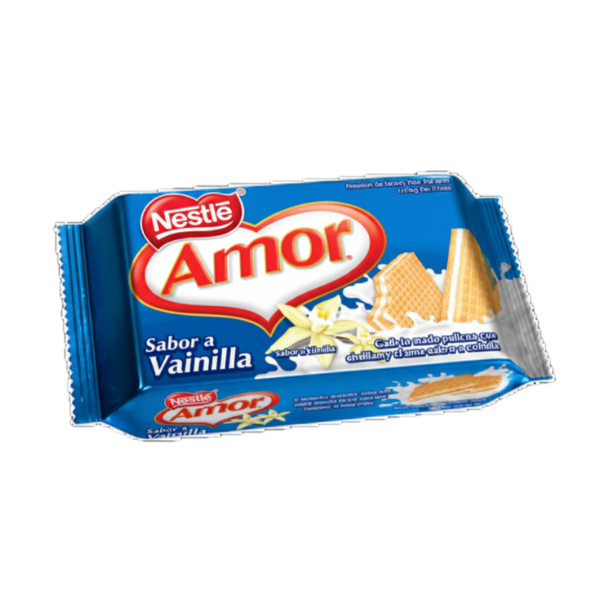 Crujientes y aromáticas, las Galletas Amor Vainilla 100 g son el dulce perfecto para alegrar tus momentos. 🍦