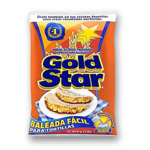 Harina para tortillas Gold Star 495g - Alimentación Victoriano