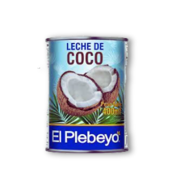 Leche de coco cremosa y espesa, elaborada con pulpa natural de coco, ideal para jugos, batidos, sopas, arroces y postres tropicales.
