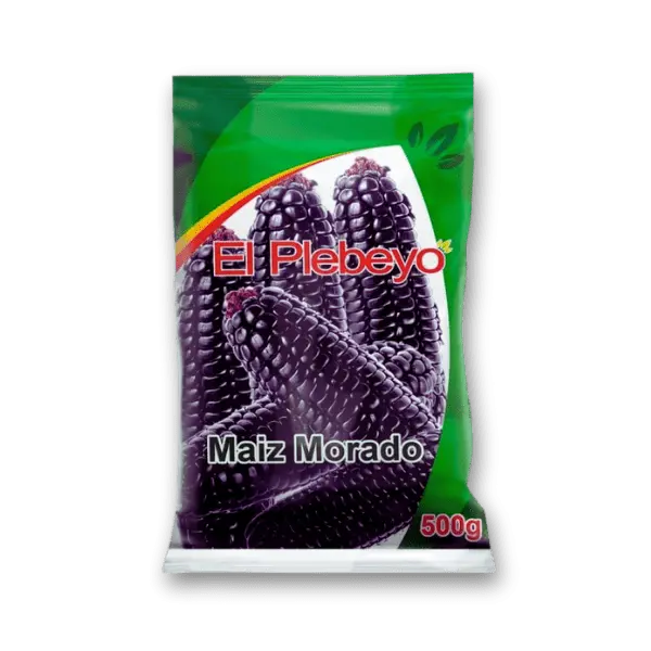 Maíz Morado El Plebeyo 500 g - Alimentación Victoriano