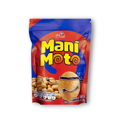 Maní cubierto de harina de trigo, dulce y salado, con sabor intenso y textura crocante. Perfecto para compartir o como snack diario.