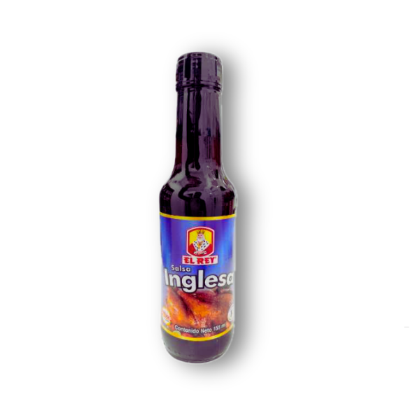 Salsa Inglesa El Rey 155 ml, el toque clásico colombiano para carnes, guisos y marinadas. Sabor, aroma y tradición en cada gota.